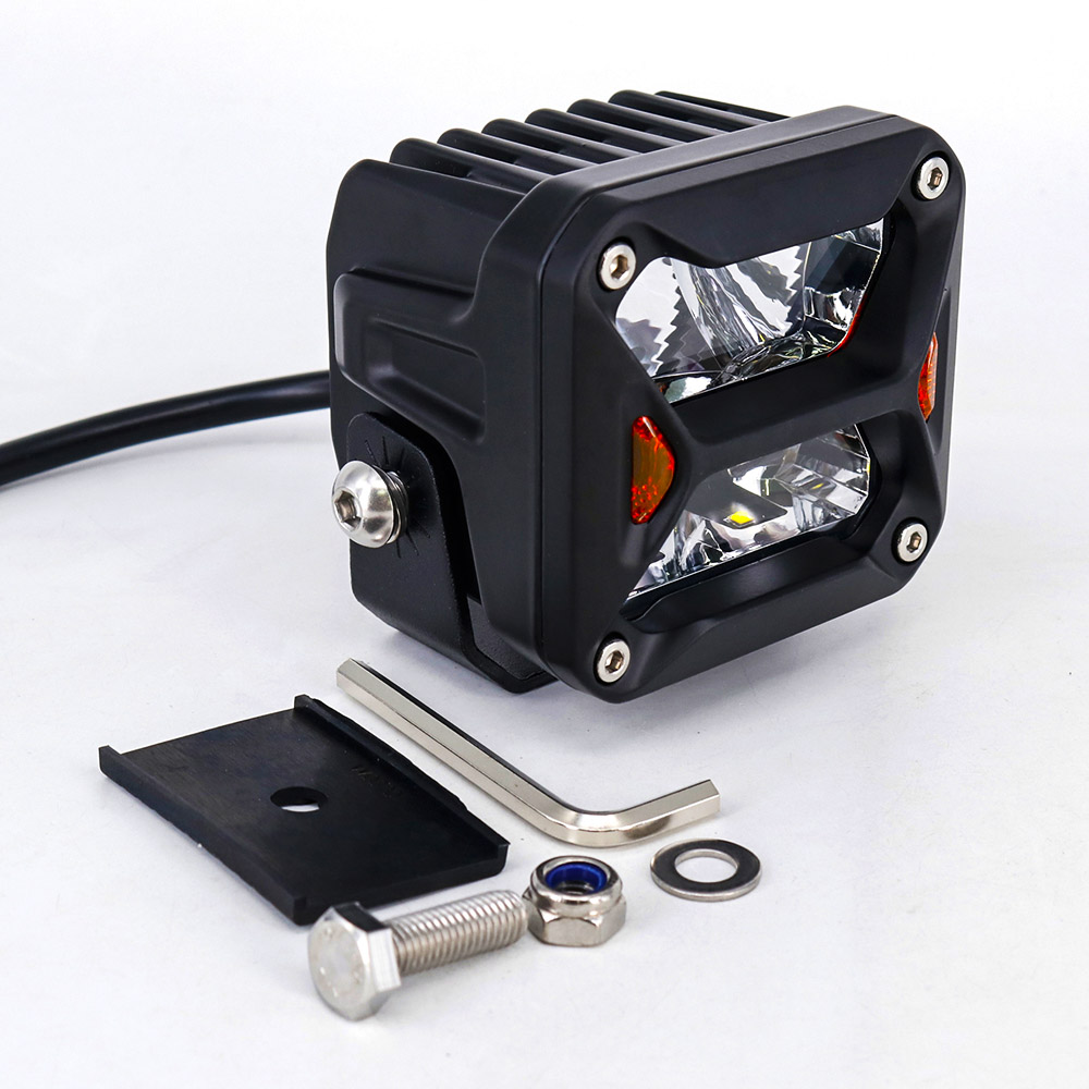 WL SQ-107 DLX 3" FL+DRL 4L-20W OSR